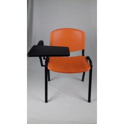 Sedia PVC con Bracciolo con Snodo e Tavoletta