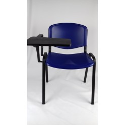 Sedia PVC con Bracciolo con Snodo e Tavoletta